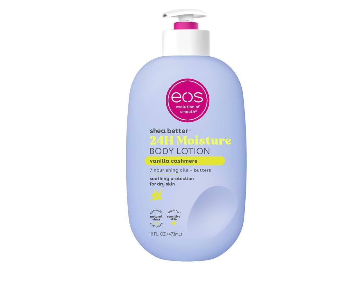 eos Shea Butter 24H Moisture Body Lotion Vanilla Cashmere