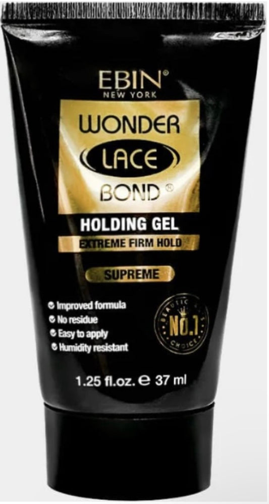 Ebin New York - WONDER LACE BOND - SMALL - Holding Gel- Extreme Firm Hold SUPREME 37ML - 1.25 OZ